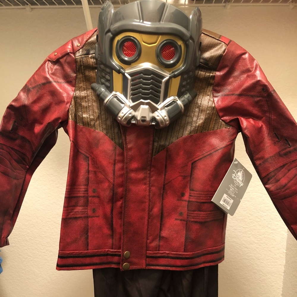 NWT Kids 7/8 Peter quill star lord costume